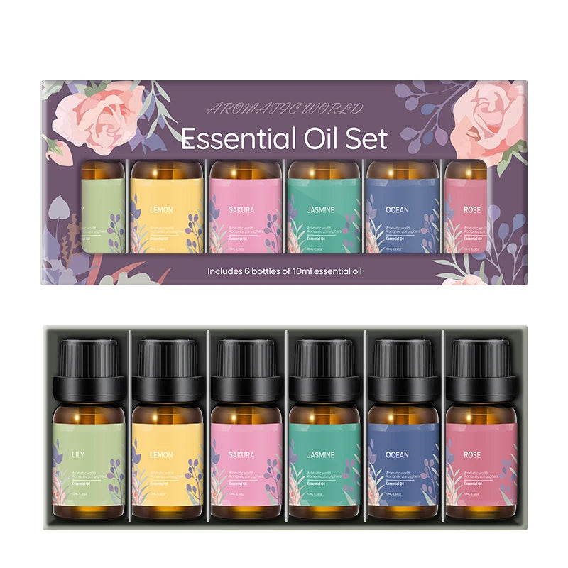 Aromatic World Essential Oil Set 6 fragances