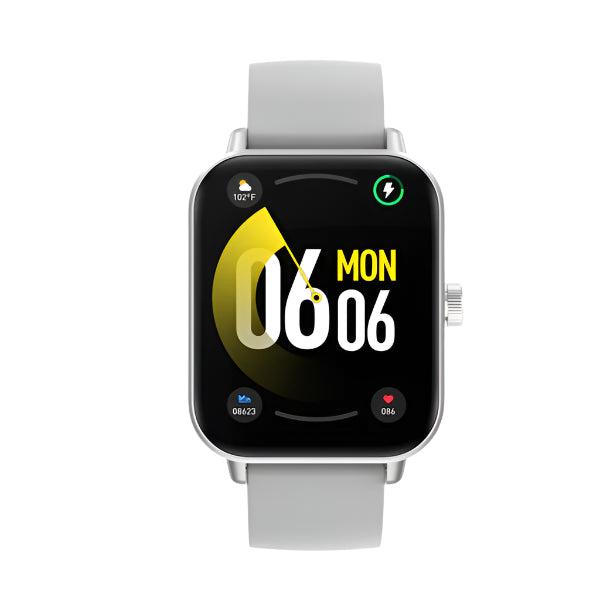 Smart Watch Luxe Aura silver front