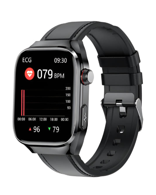 Smart Watch PRO Vitality Black Leather