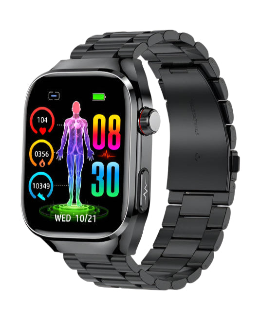 Smart Watch PRO Vitality Black Steel