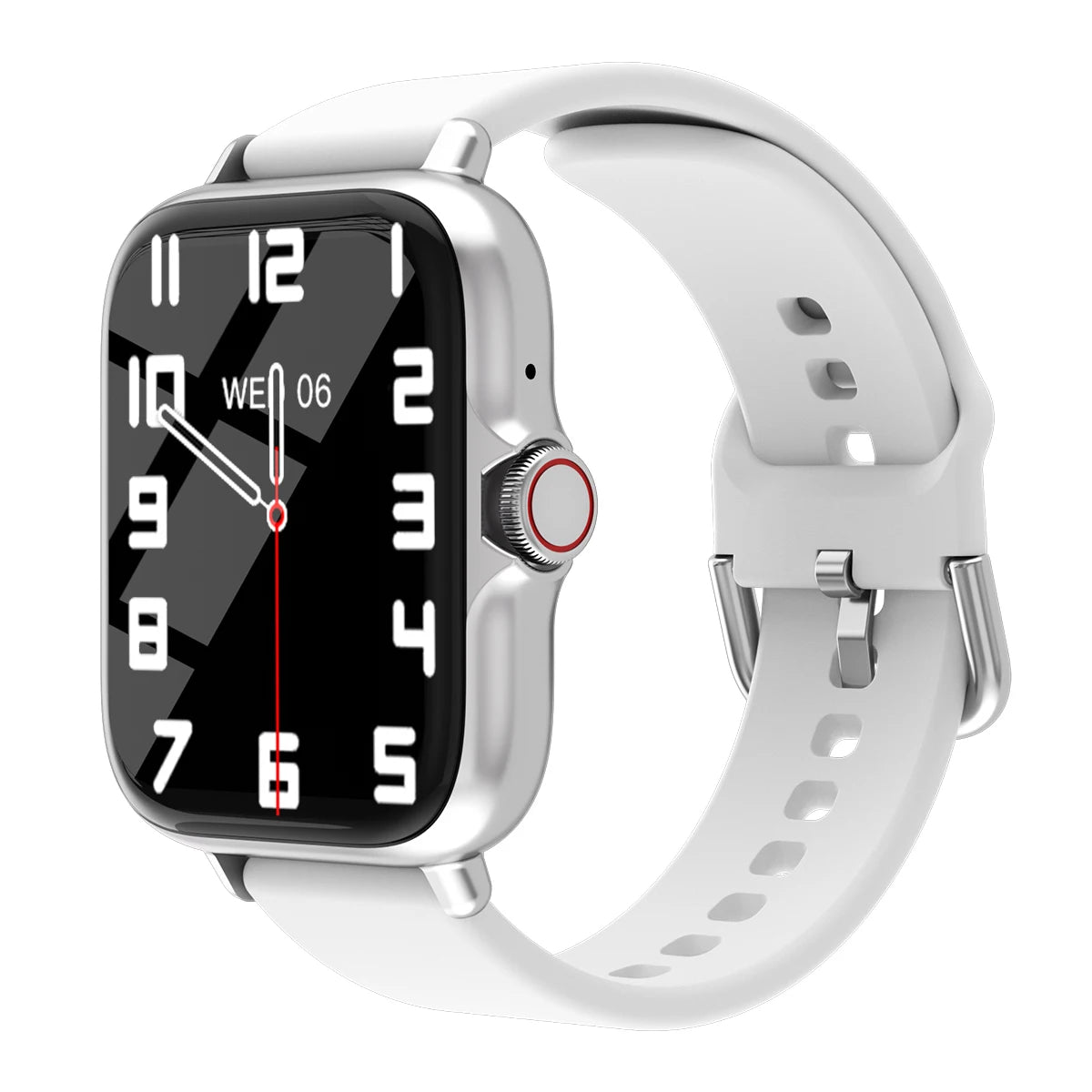 Smart Watch Pulse Fit Silver and White